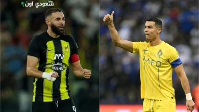 بنزيما ورونالدو