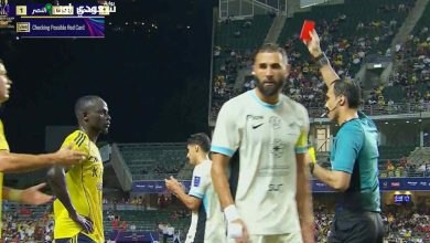 طرد اللاعب ساديو ماني