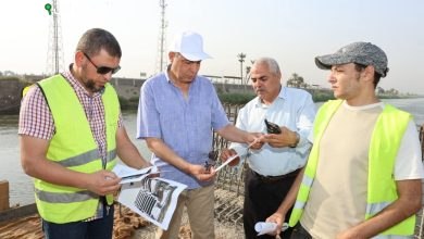 محافظ المنيا يتفقد تقدم أعمال كوبرى عزب التل بديرمواس