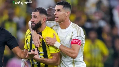 بنزيما يتحدى رونالدو