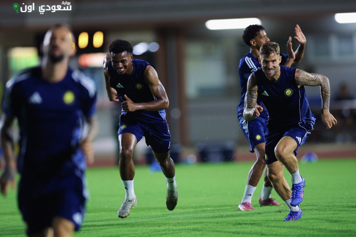 النصر يجري تدريبات مكثفة في هونج كونج قبل مواجهة الاتحاد المقبلة