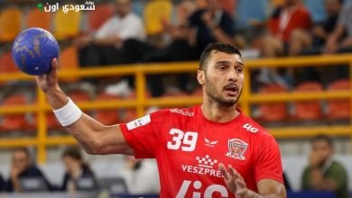يحيى الدرع قائد فريق فيزبريم لكرة اليد في الموسم الجديد
