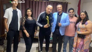 تامر عبدالمنعم يهنئ فريق عمل فيلم التجلي