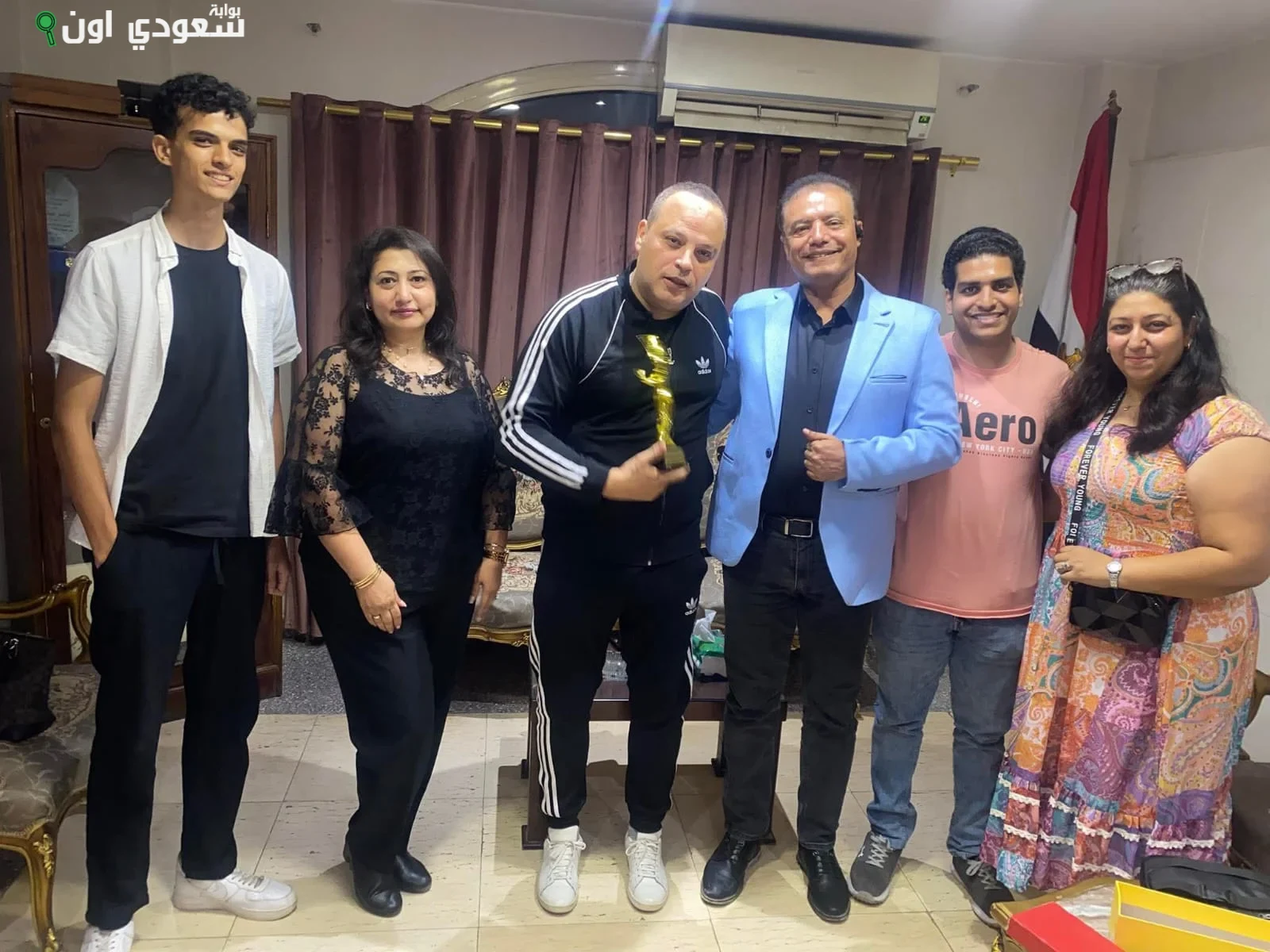تامر عبدالمنعم يهنئ فريق عمل فيلم التجلي