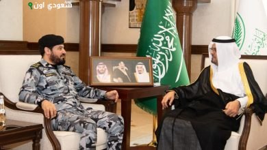 نائب أمير مكة يستقبل قائد القوات الخاصة لأمن الحج والعمرة