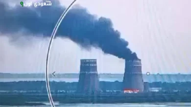 روسيا تعلن السيطرة على الحريق الذي نشب في محطة زابوريجيا النووية