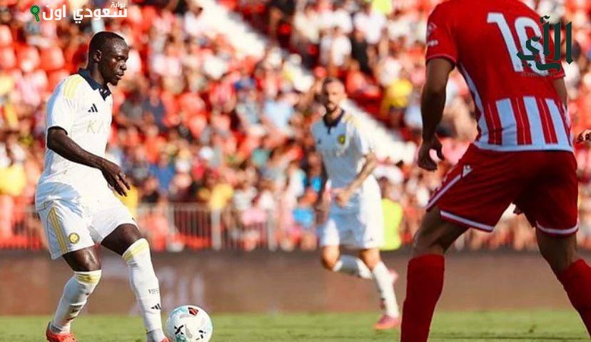 فريق النصر الأول لكرة القدم أمام ألميريا الإسباني