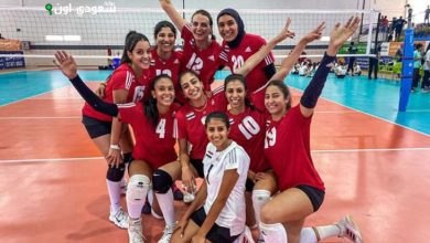 منتخب السيدات لكرة الطائرة المصريه