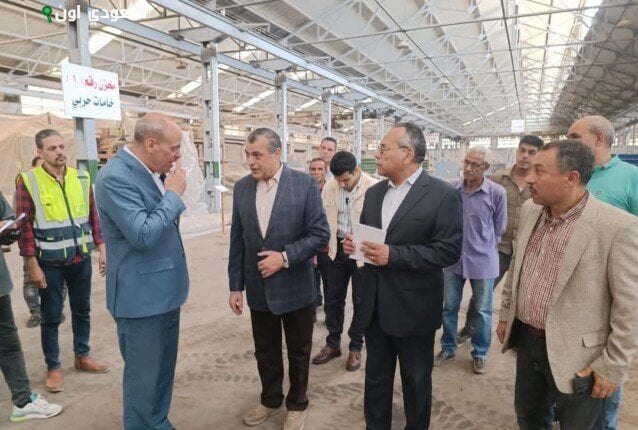 وزير الإنتاج الحربي يتفقد مصنع 27 بشبرا
