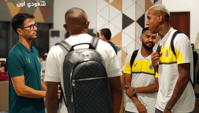 بعثة النصر تعود إلى الرياض