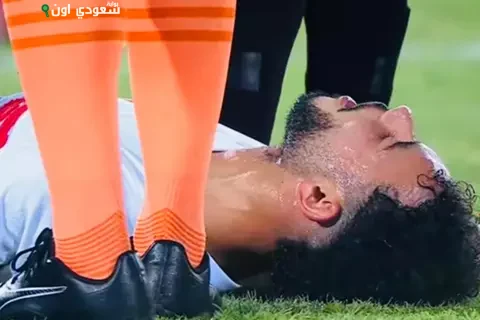 إصابة نبيل عماد في مباراة الزمالك ضد المقاولون العرب