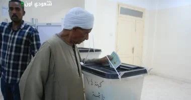 التصويت في انتخابات مجلس الشيوخ قرية البعيرات