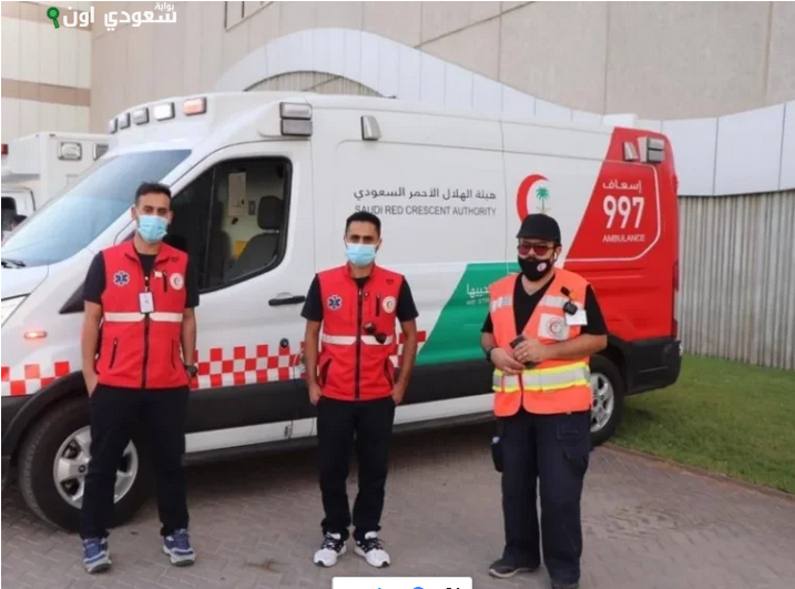 الهلال الأحمر السعودي في نجران يرفع مستوى التأهب مع حالة المطر