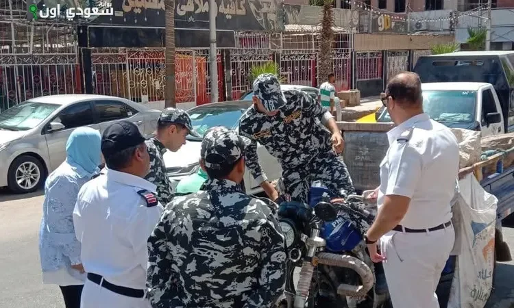 محافظ الإسماعيلية يعلن استمرار الحملات ضد النباشين بنجاح