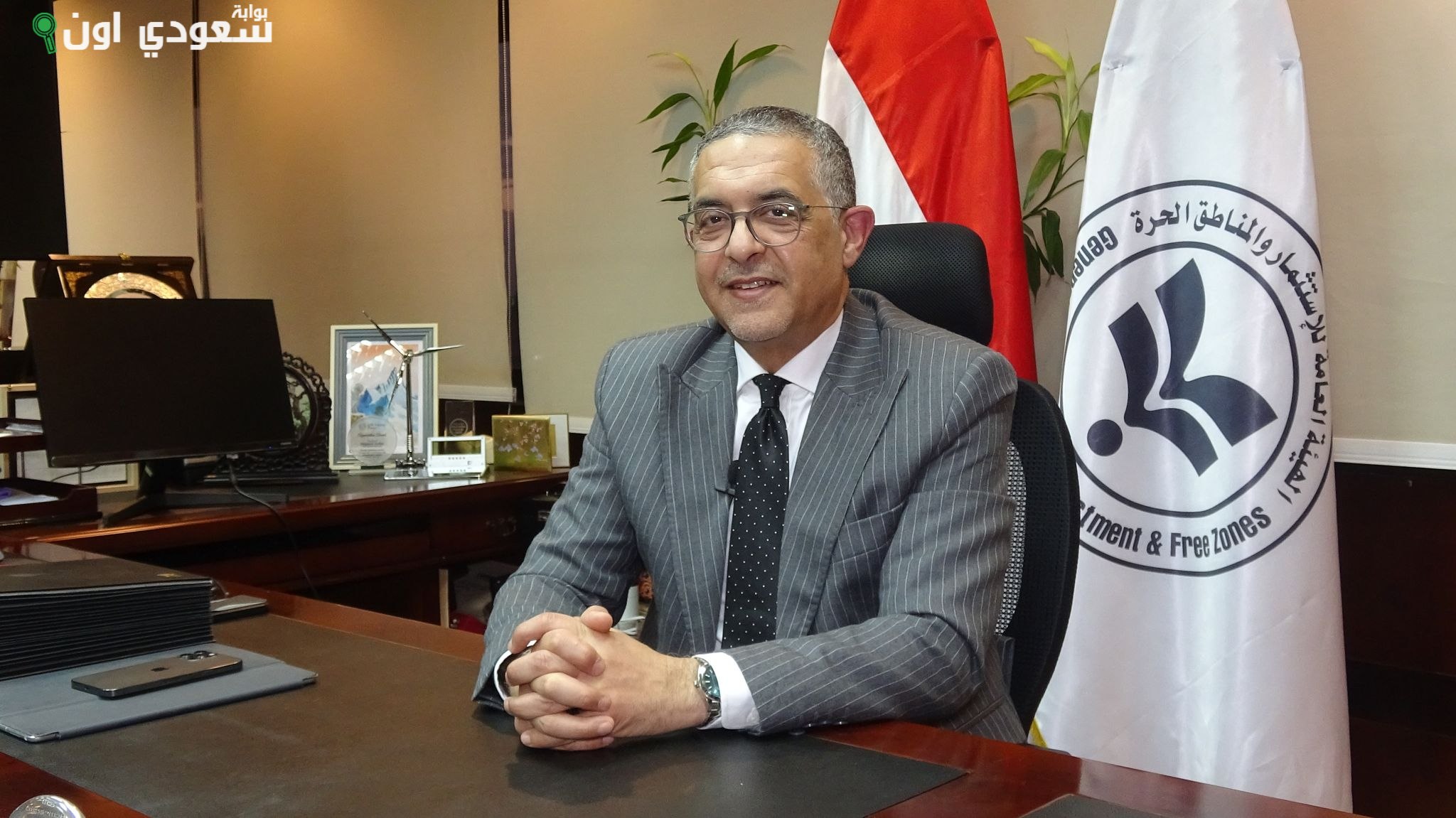 حسام هيبة، الرئيس التنفيذي للهيئة العامة للاستثمار والمناطق الحرة