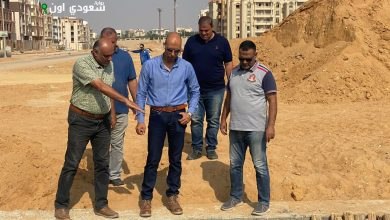 رئيس جهاز مدينة القاهرة الجديدة يزور محطة الصرف الصحي