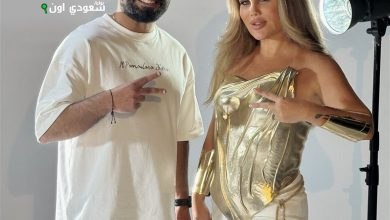 علي الخواجة مع نيكول سابا