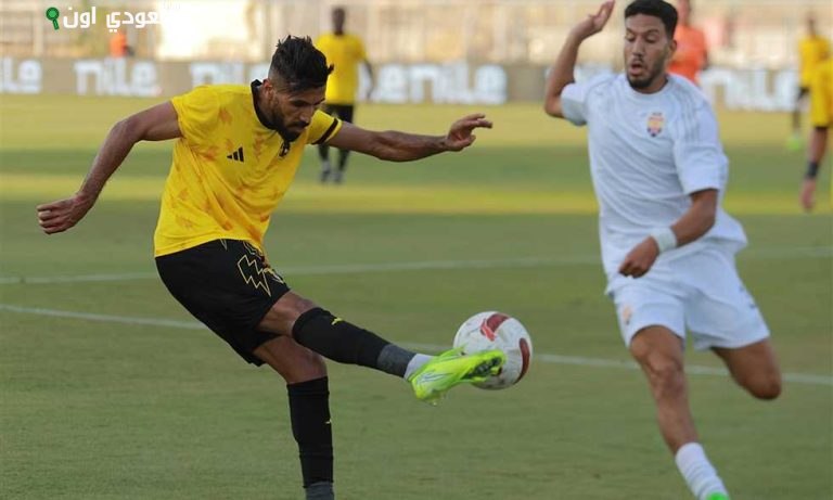 محمد السيد شيكا يحرز أول أهداف كهرباء الإسماعيلية في الدوري