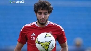 لاعب الأهلي محمد هاني