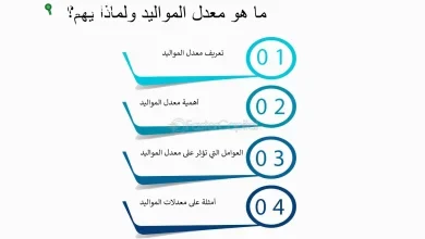 معدل المواليد