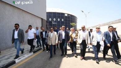 وزير الإسكان ومحافظ مطروح يتفقدان محطة تحلية مياه البحر الرميلة 4