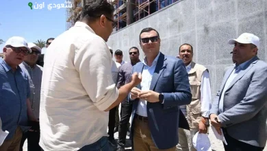 وزير الإسكان يزور مشروع بحيرات نيو مارينا والفيلات والشاليهات بمارينا 8