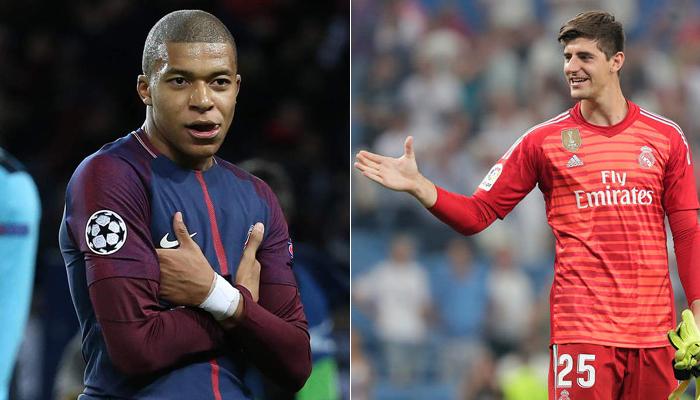 مبابي يشيد بكورتوا