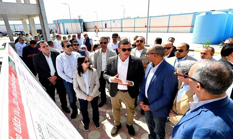 افتتاح محطة معالجة الصرف الصحي بمركز بدر بالبحيرة لتعزيز خدمات المياه والصرف