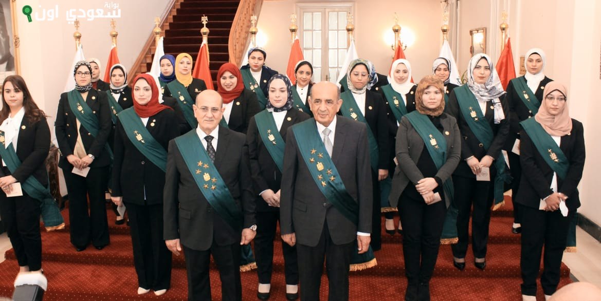 قاضيات يؤدين اليمين القانونية بمجلس الدولة