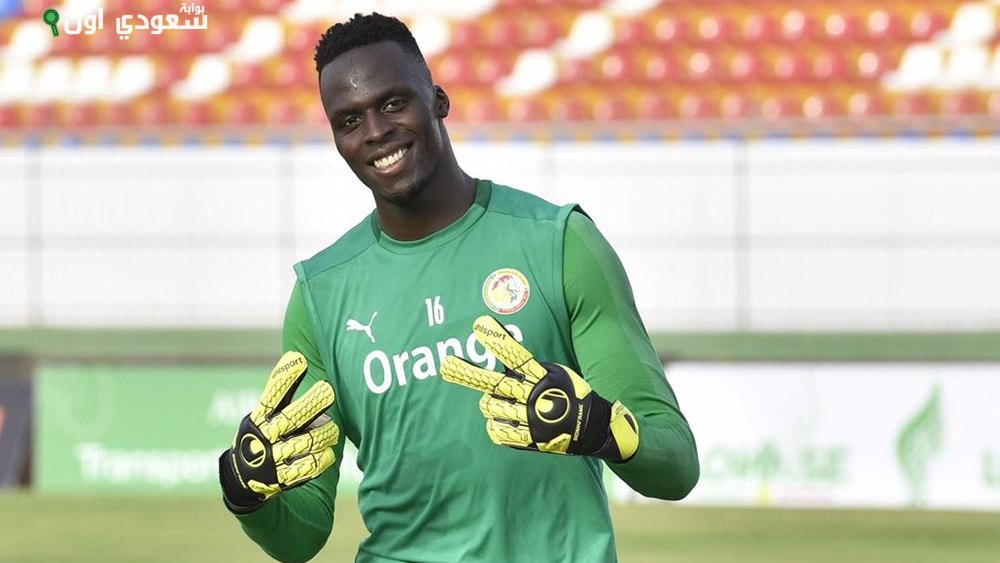 الحارس السنغالي إدوارد ميندي