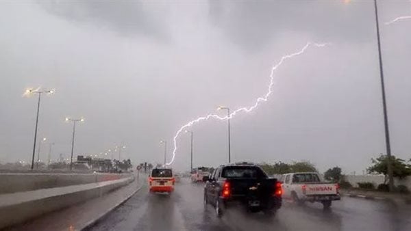 امطار رعدية غزيرة في السعودية