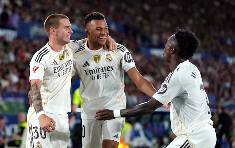 خماسية لريال مدريد أمام كيرات الماتي