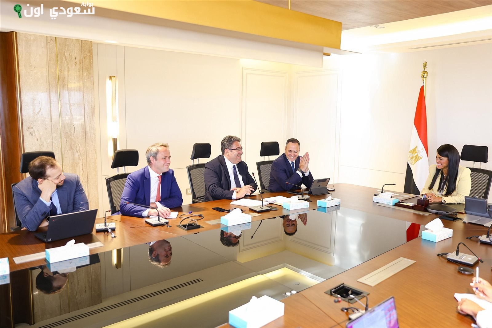 وزيرة التخطيط تستعرض مؤشرات النمو والإصلاحات أمام وفد «ستاندارد آند بورز»