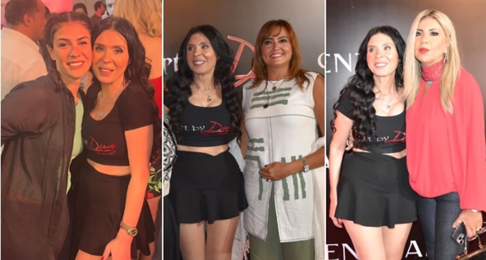 دينا تحتفل بافتتاح أول أكاديمية للرقص الشرقي