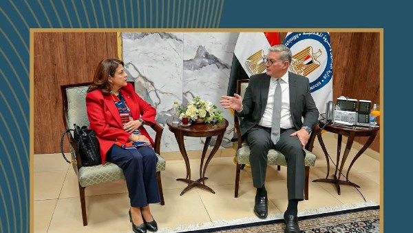 وزير البترول يبحث مع رئيسة شل مصر