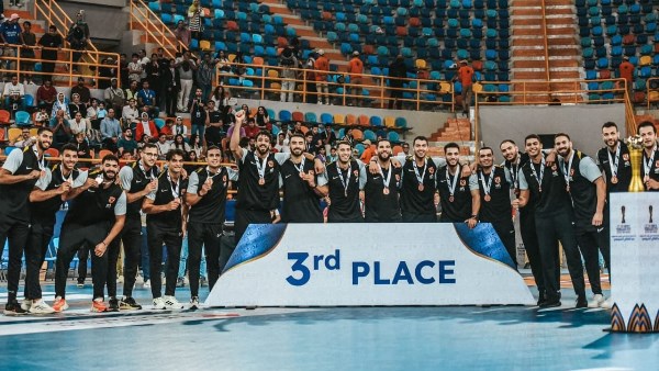 فريق كرة اليد بالنادي الأهلي لخوض منافسات النسخة الثامنة عشرة اليد