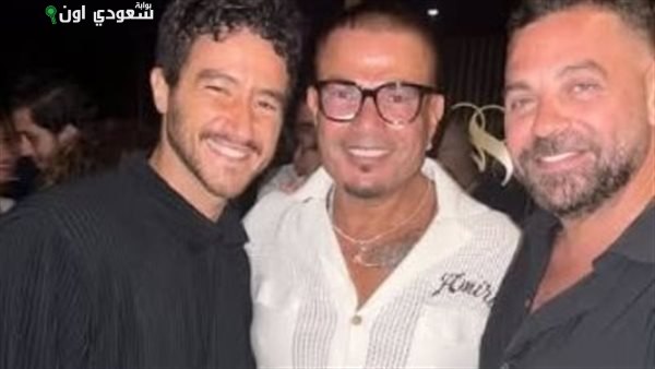 طارق العريان يحتفل بعيد ميلاده بحضور عمرو دياب وأحمد مالك