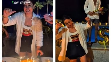 بوسي تحتفل بعيد ميلادها