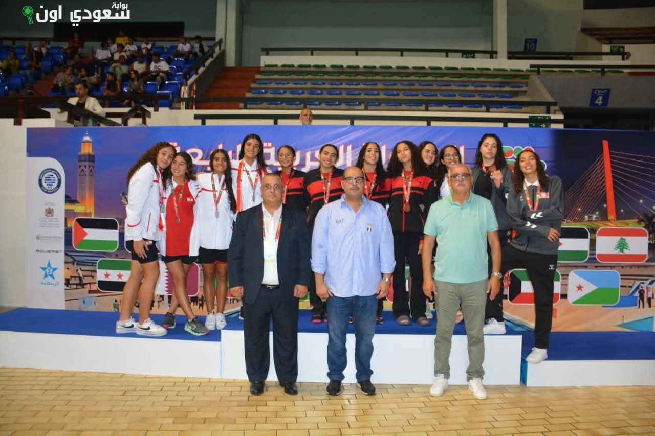 مصر تتوج ببطولة العرب للألعاب المائية