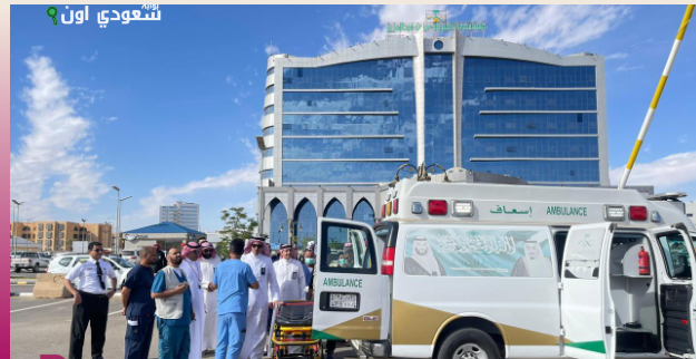 إصابة عراقيين في حادث مروري على طريق الجوف ونقلهما بإسعاف جوي إلى حائل