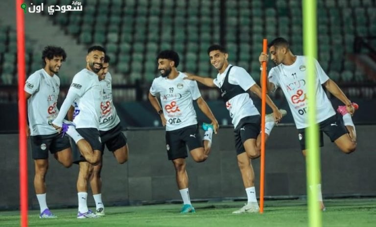 منتخب مصر يستعد لمواجهة إثيوبيا