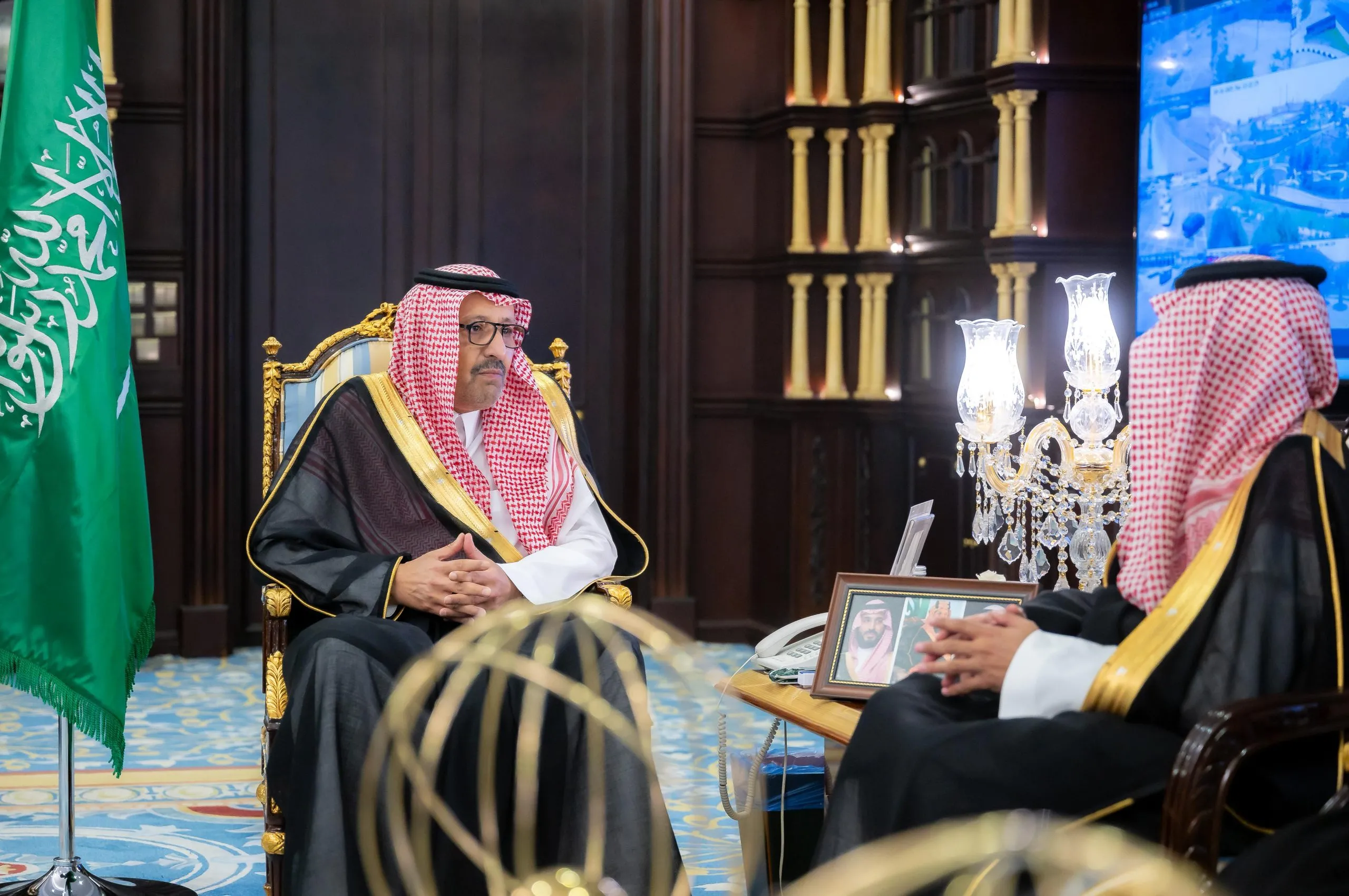 أمير الباحة يستقبل رئيس "منشآت"