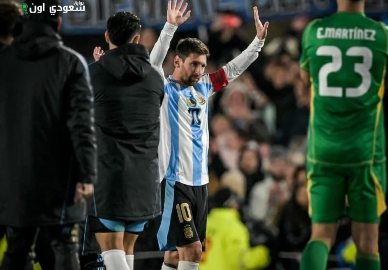 ميسي يودع منتخب الأرجنتين