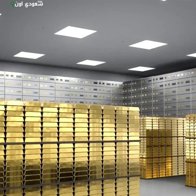 ارتفاع احتياطيات الذهب