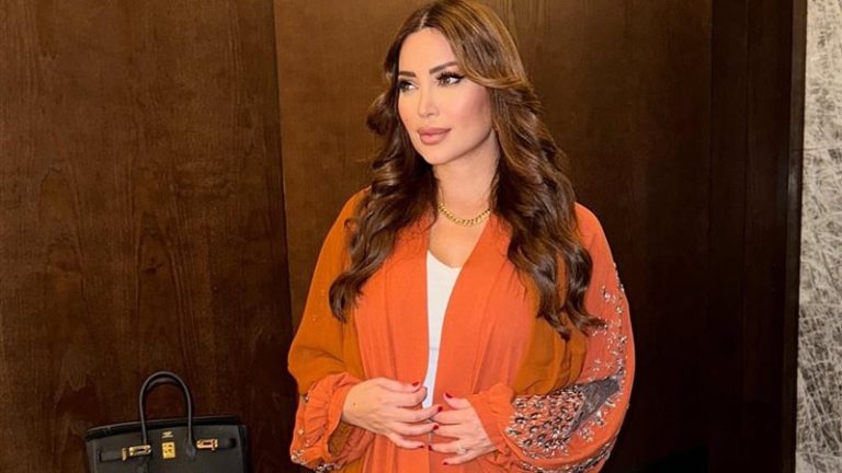 نسرين طافش تحتفل باليوم الوطني السعودي