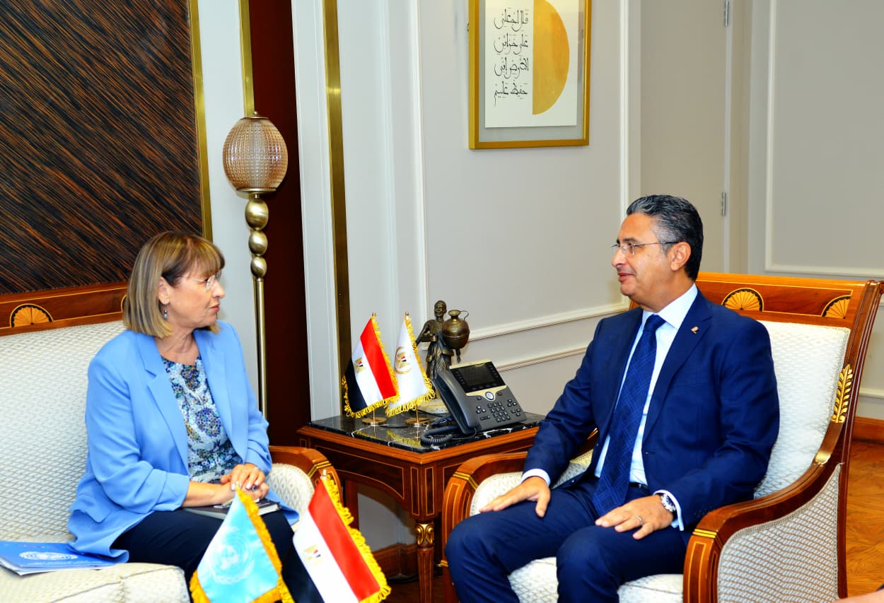 وزير التموين يؤكد تطوير الكارت الموحد وتعزيز نظم الإنذار المبكر للأمن الغذائي خلال لقاء مع الأمم المتحدة