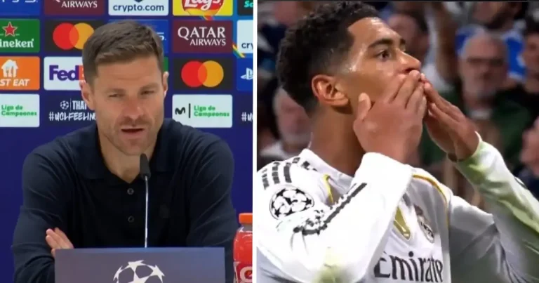 تشابي ألونسو يشيد ببيلينغهام