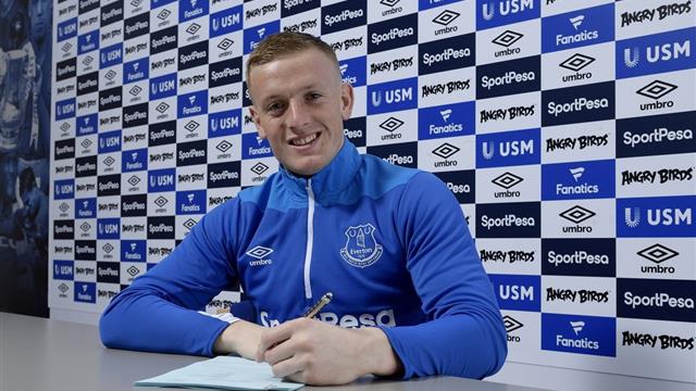 تجديد عقد جوردان بيكفورد ايفرتون