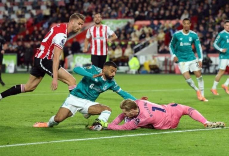 برينتفورد يفوز على ليفربول الدوري الانجليزي