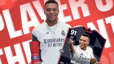 كيليان مبابي جوائز لاعب الشهر 2025